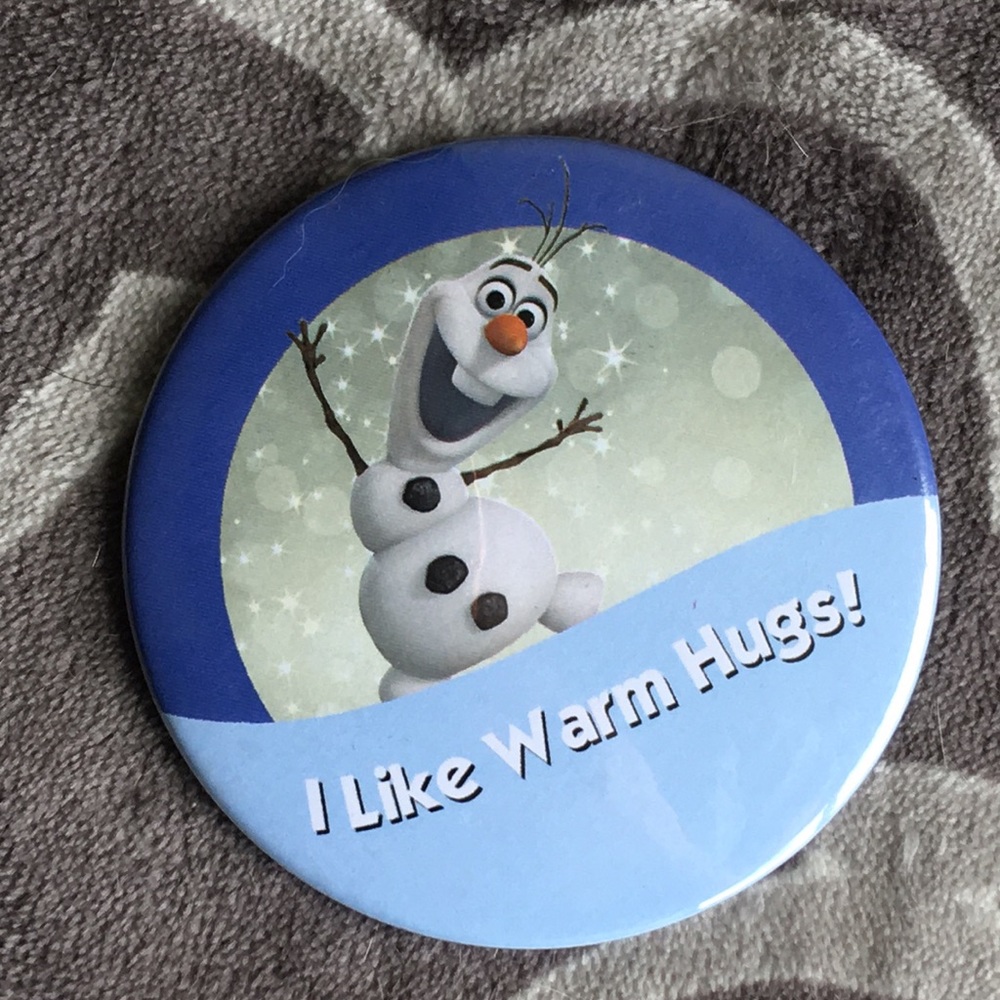 Disney Olaf Frozen Button